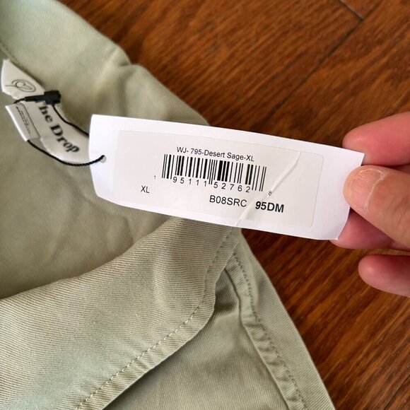 NWT The Drop Women's Karla Utility Vintage Short Jumpsuit Size XL Utilitarian - Picture 12 of 16